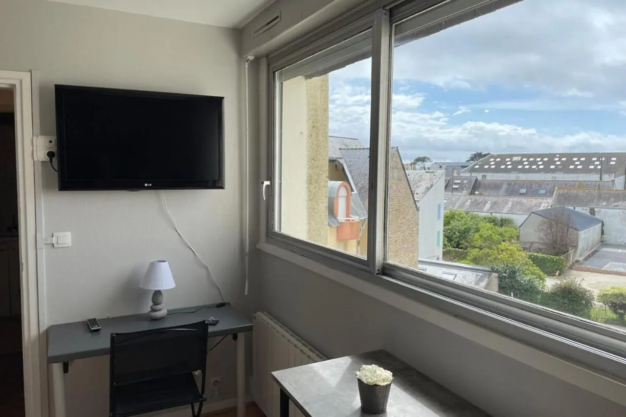 Studio Avec Parking 100 M Departs Pour Les Iles Quiberon Franciaország